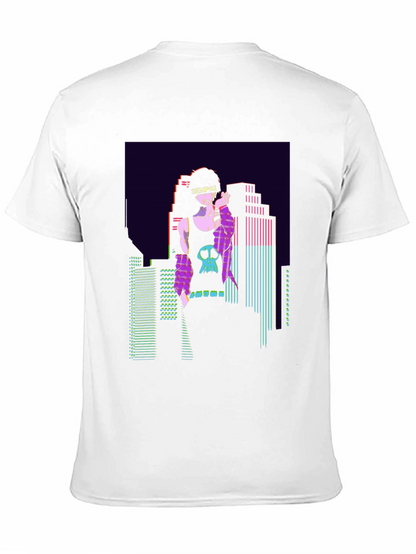 Senpai Anime Vaporwave Graphic T-Shirt