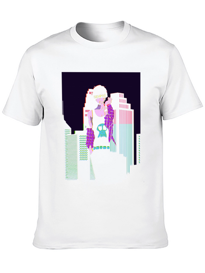 Senpai Anime Vaporwave Graphic T-Shirt