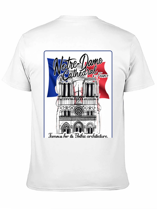 Notre Dame Cathedral France Graphic Tee