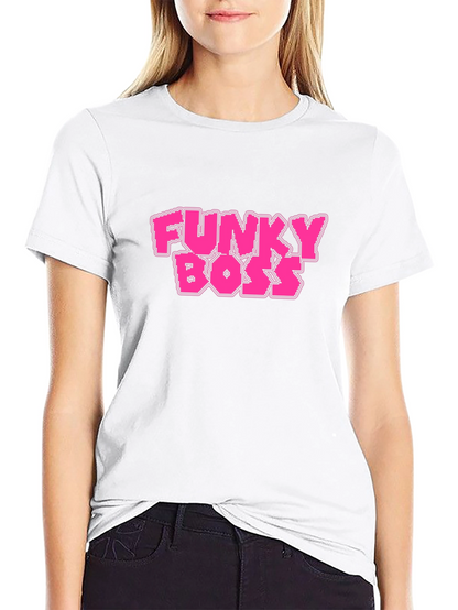 Funky Boss Graphic Tee - Black