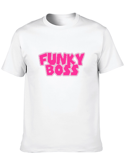 Funky Boss Graphic Tee - Black