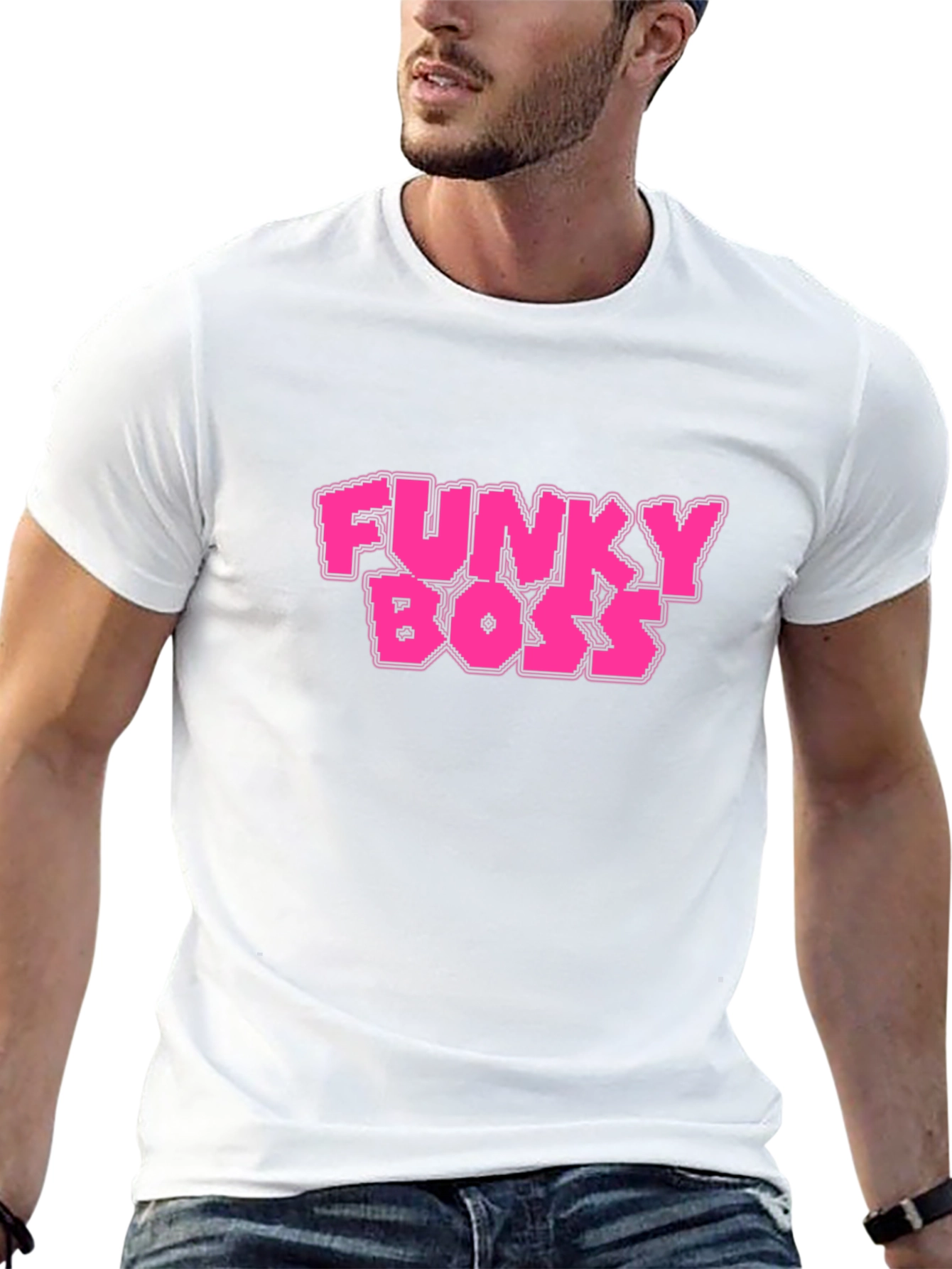 Funky Boss Graphic Tee - Black