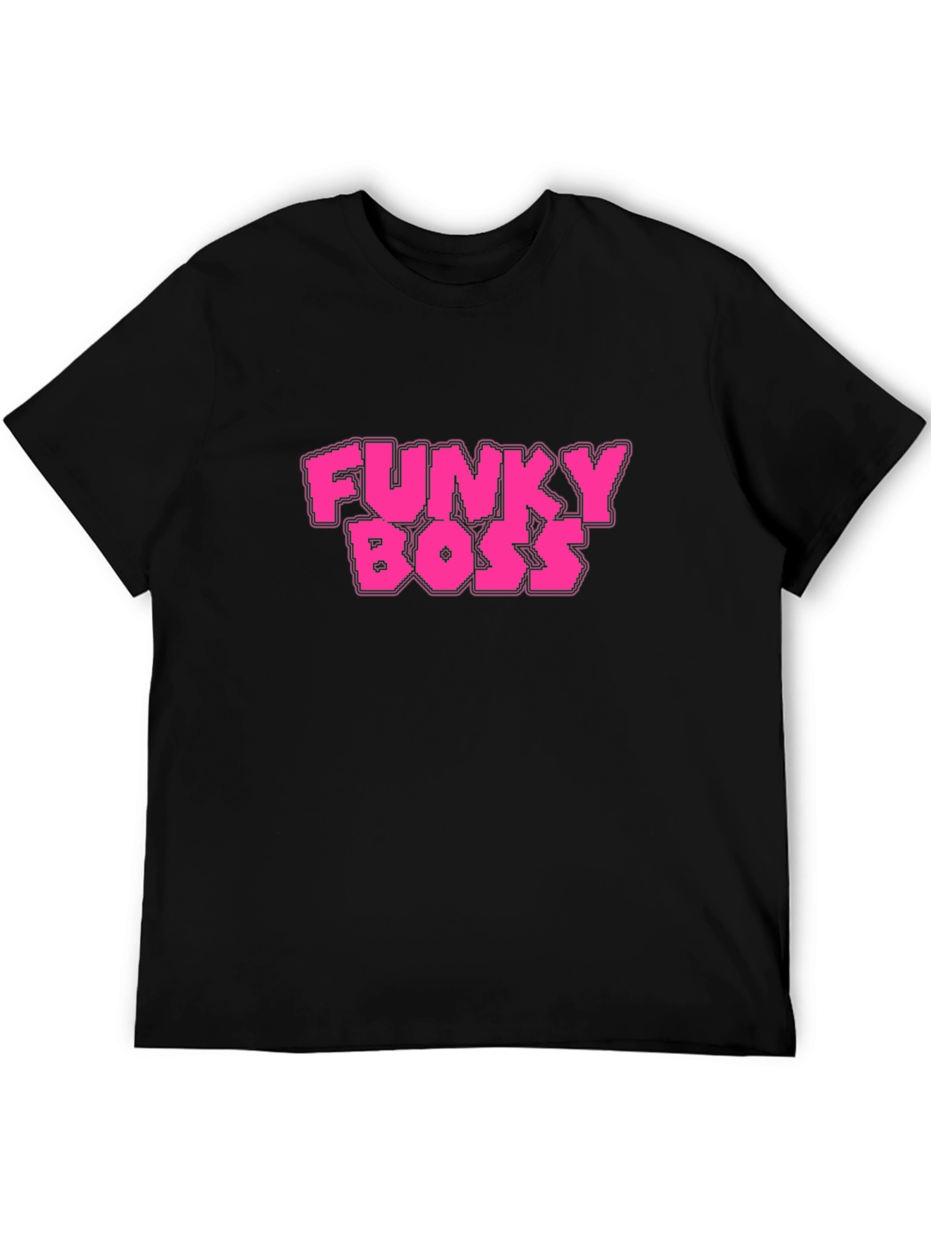Funky Boss Graphic Tee - Black