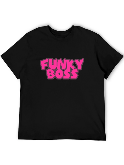 Funky Boss Graphic Tee - Black