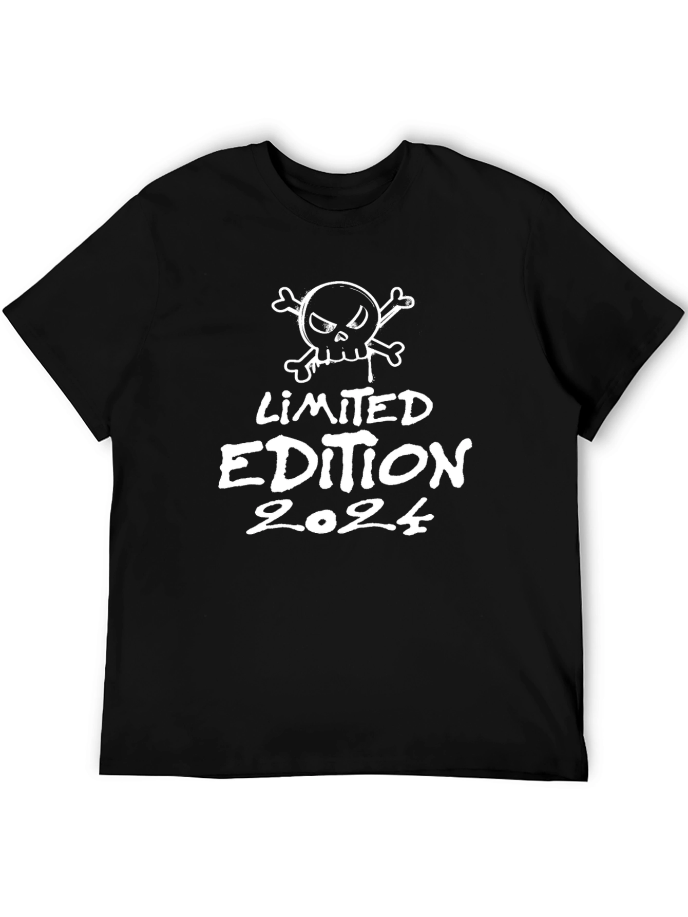 Limited Edition 2024 Skull Graphic T-Shirt