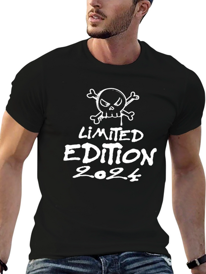 Limited Edition 2024 Skull Graphic T-Shirt