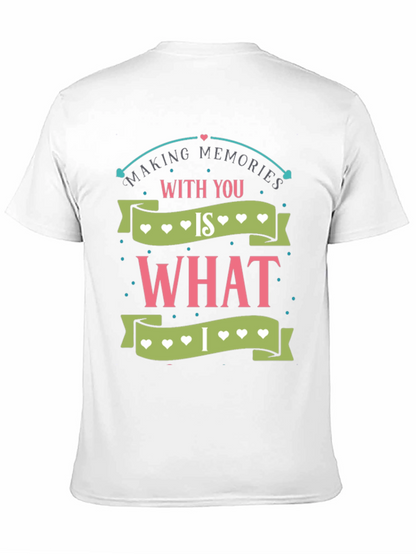 Making Memories T-Shirt - Heart Design