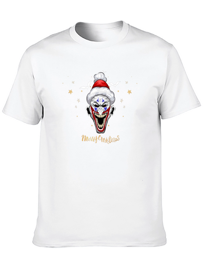 Creepy Clown Christmas T-Shirt