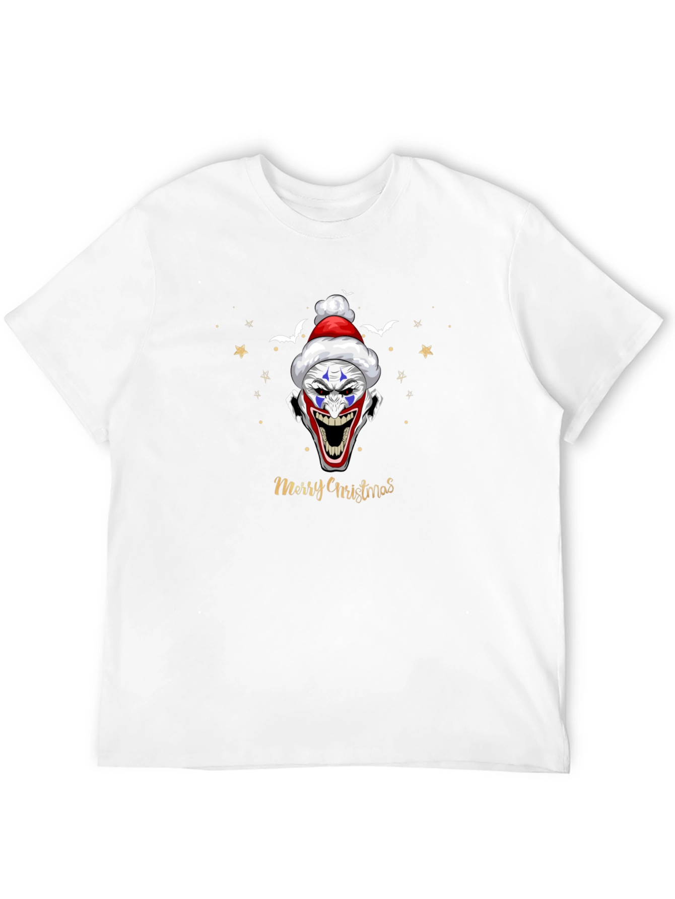 Creepy Clown Christmas T-Shirt