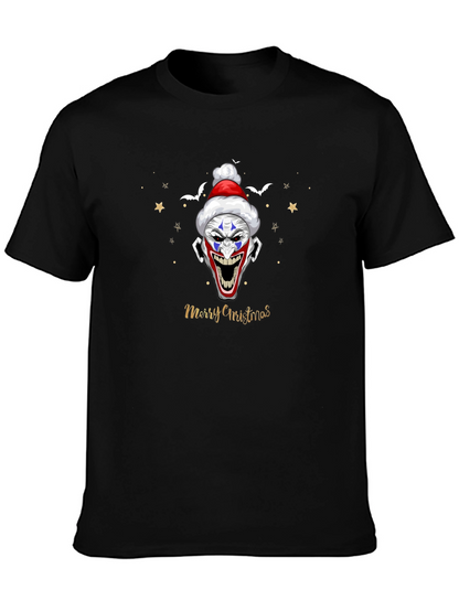 Creepy Clown Christmas T-Shirt