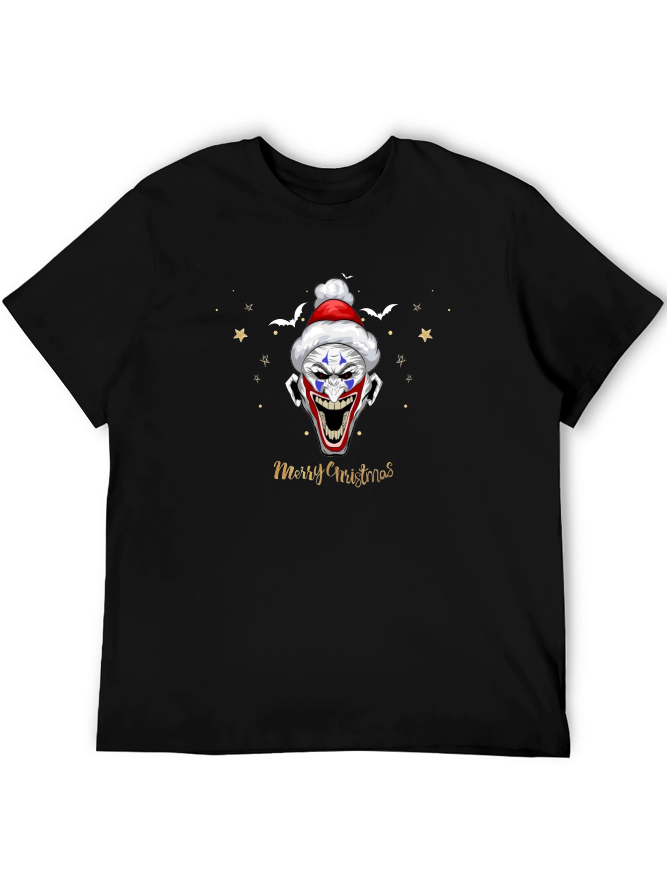 Creepy Clown Christmas T-Shirt