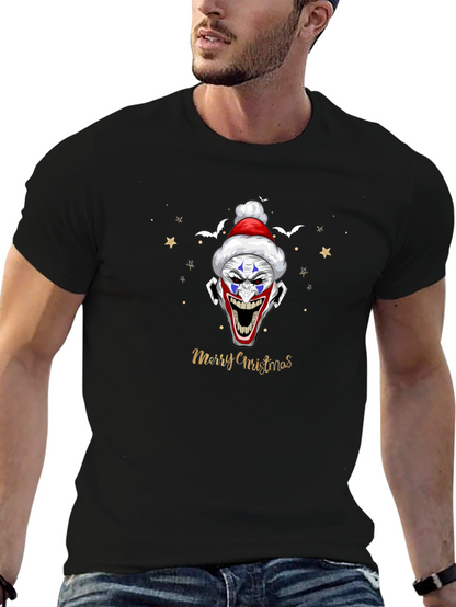 Creepy Clown Christmas T-Shirt