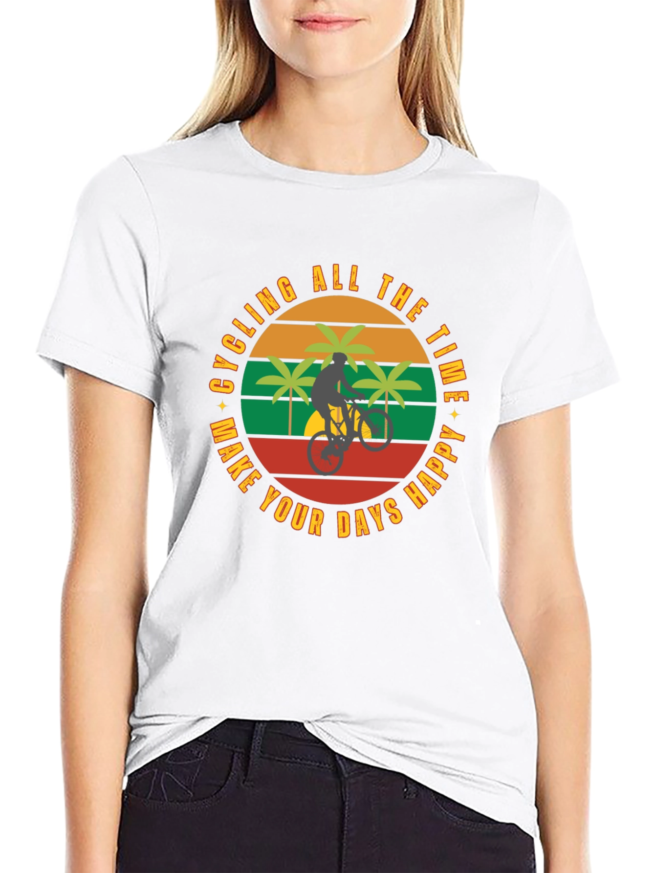 Cycling All the Time T-Shirt