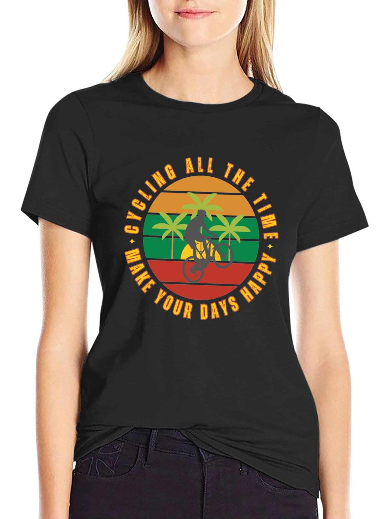 Cycling All the Time T-Shirt