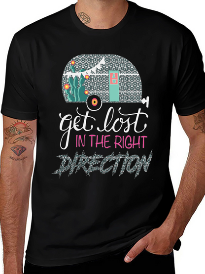 Get Lost in the Right Direction Graphic Tee