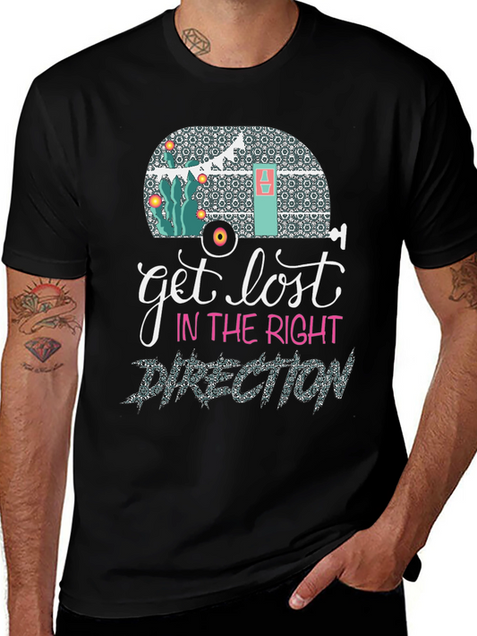 Get Lost in the Right Direction Graphic Tee