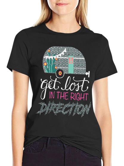 Get Lost in the Right Direction Graphic Tee