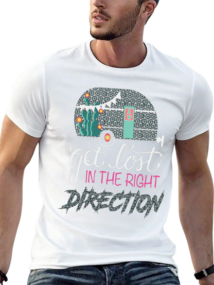 Get Lost in the Right Direction Graphic Tee