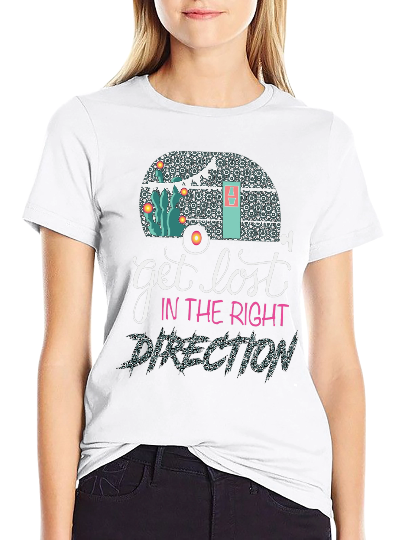 Get Lost in the Right Direction Graphic Tee