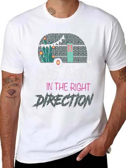 Get Lost in the Right Direction Graphic Tee