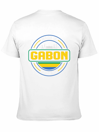 Made in Gabon T-Shirt - Black Cotton Tee