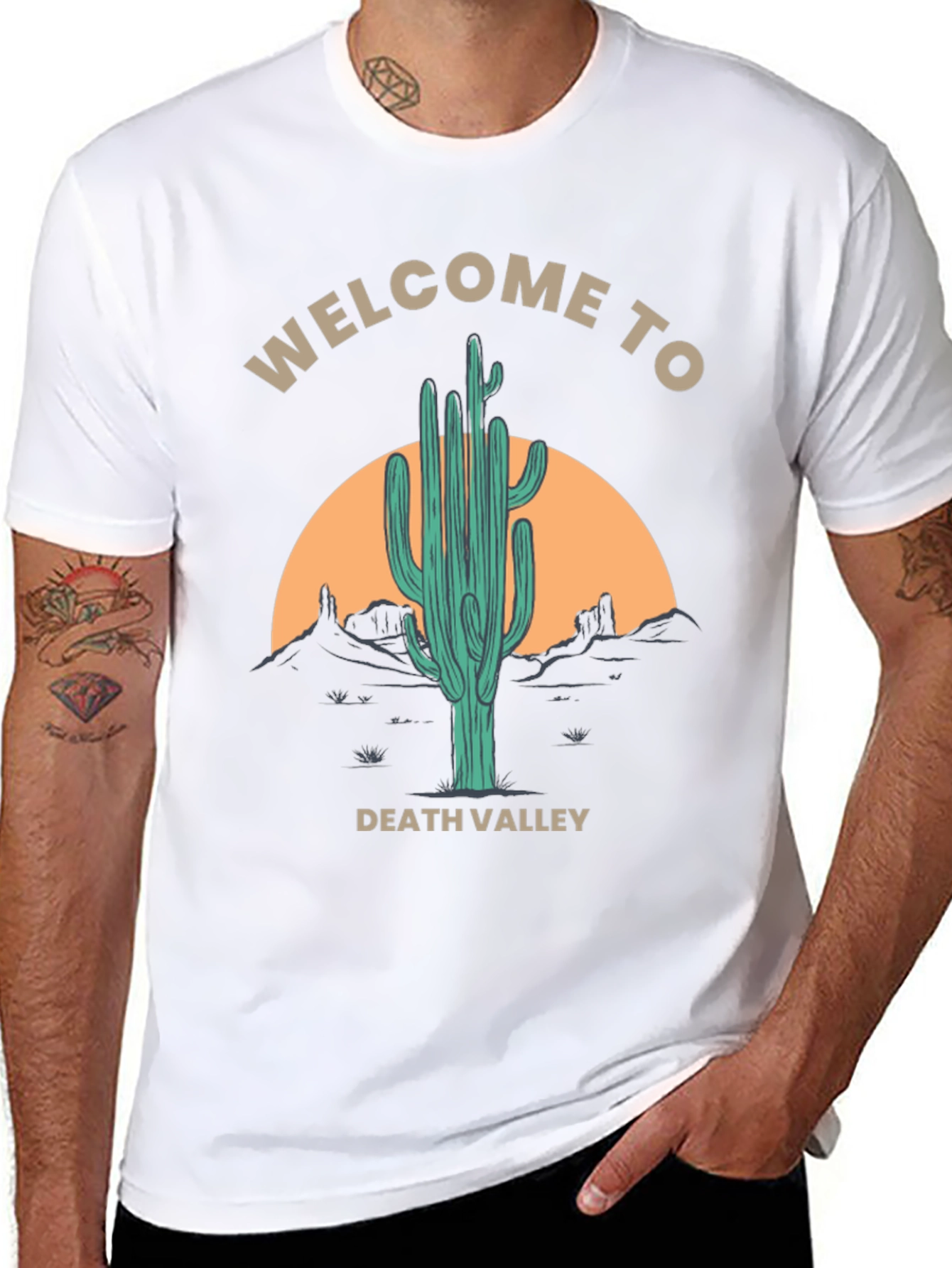 Death Valley Cactus Graphic Tee - Unisex