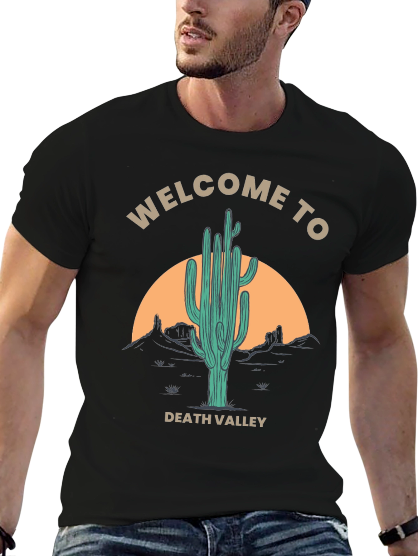Death Valley Cactus Graphic Tee - Unisex