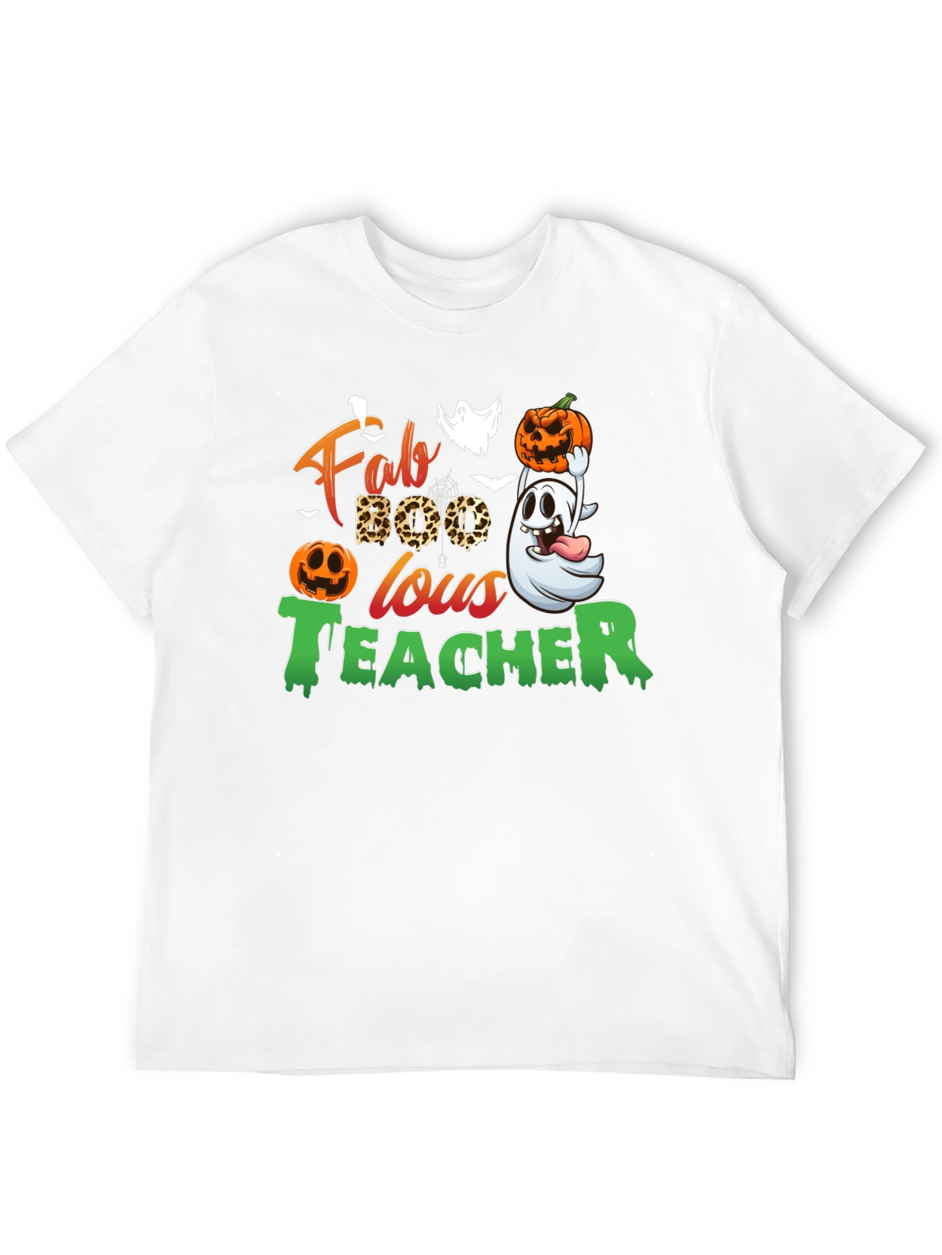 Fab-BOO-lous Teacher Halloween T-Shirt