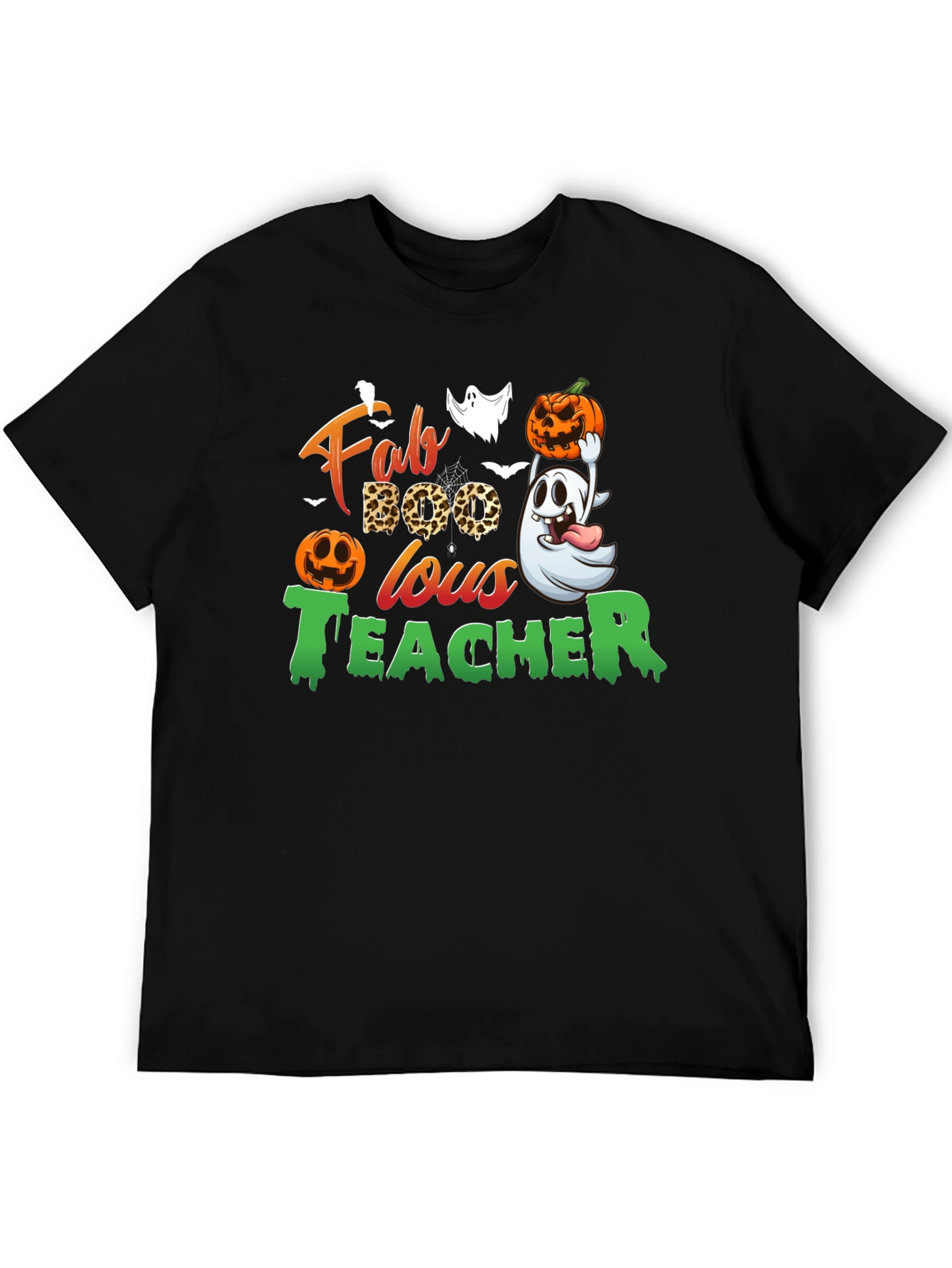Fab-BOO-lous Teacher Halloween T-Shirt
