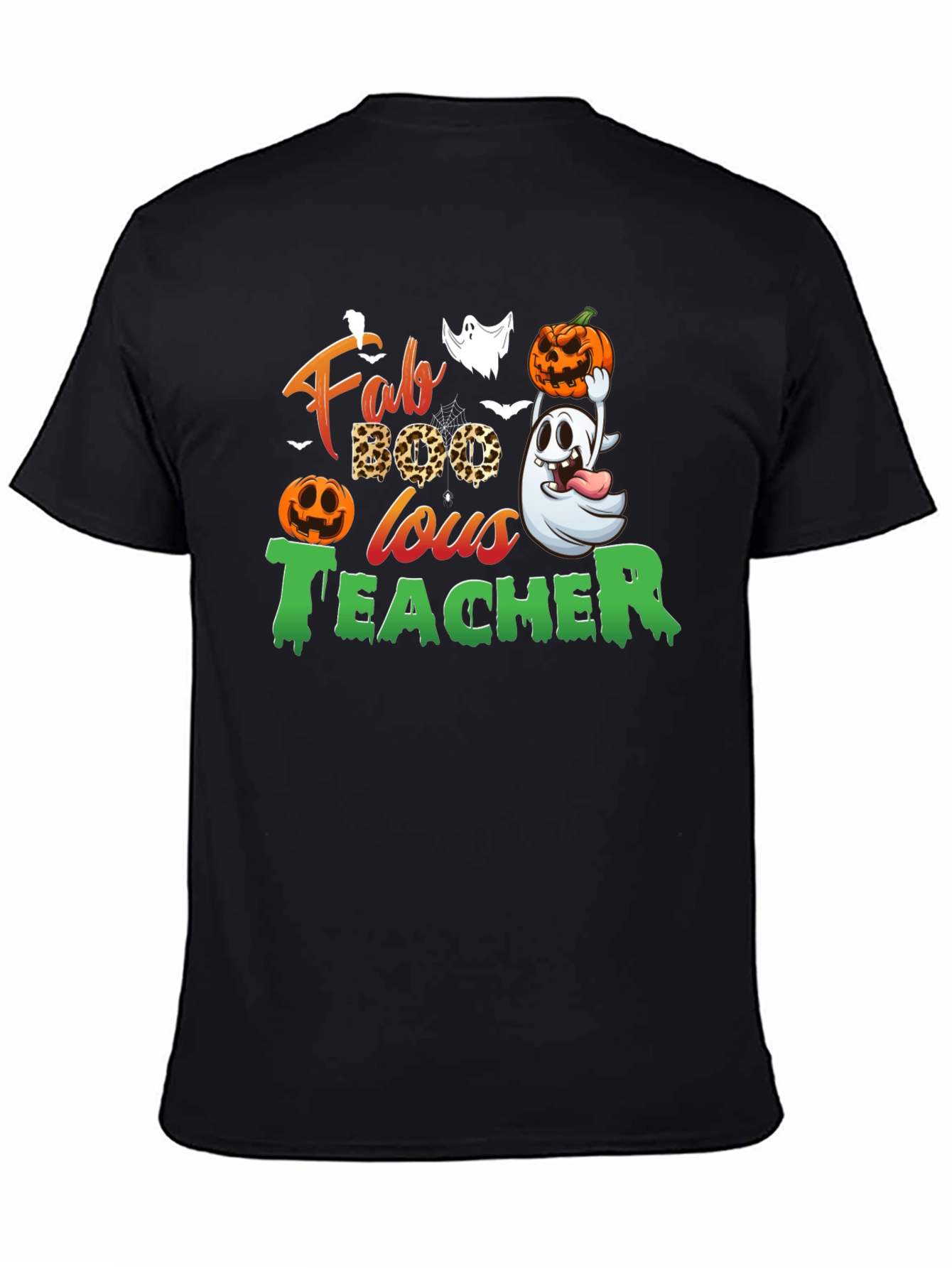 Fab-BOO-lous Teacher Halloween T-Shirt