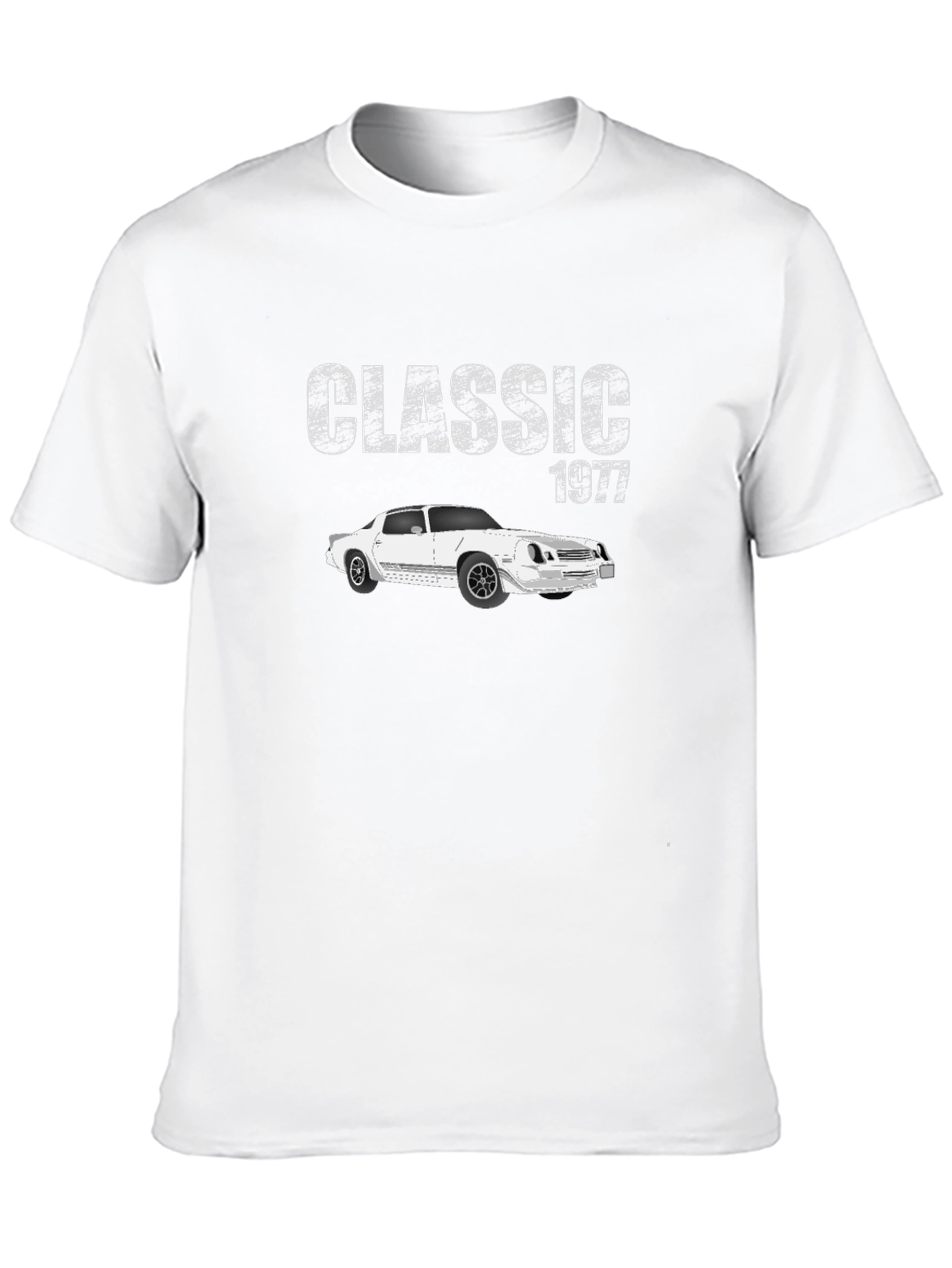 Classic 1977 Car Black T-Shirt