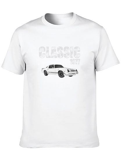 Classic 1977 Car Black T-Shirt