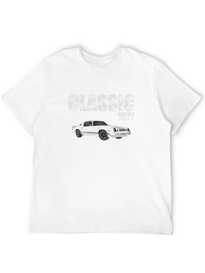 Classic 1977 Car Black T-Shirt