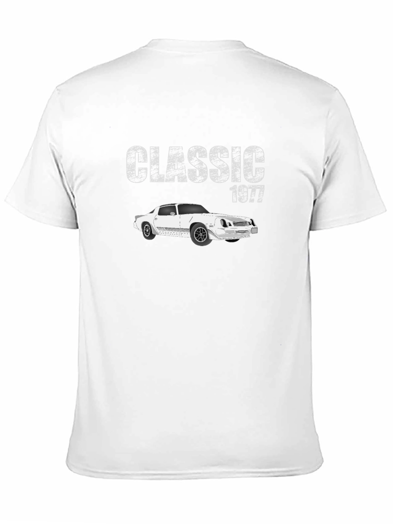 Classic 1977 Car Black T-Shirt
