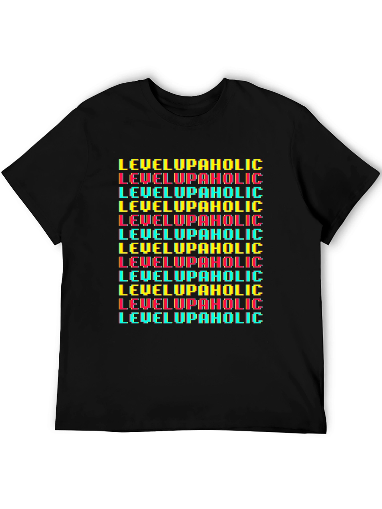Level Up Gaming Tee - Classic Pixel Design