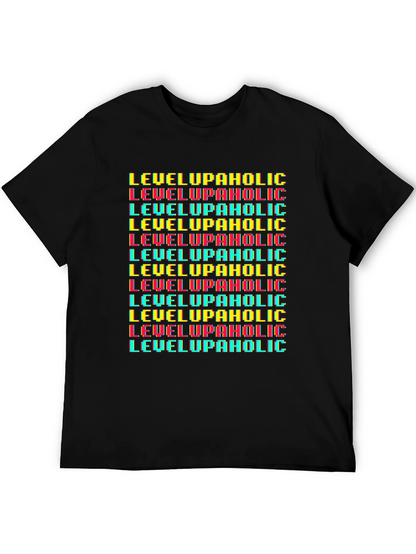 Level Up Gaming Tee - Classic Pixel Design
