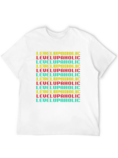 Level Up Gaming Tee - Classic Pixel Design