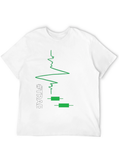 Traders Heartbeat Black T-Shirt