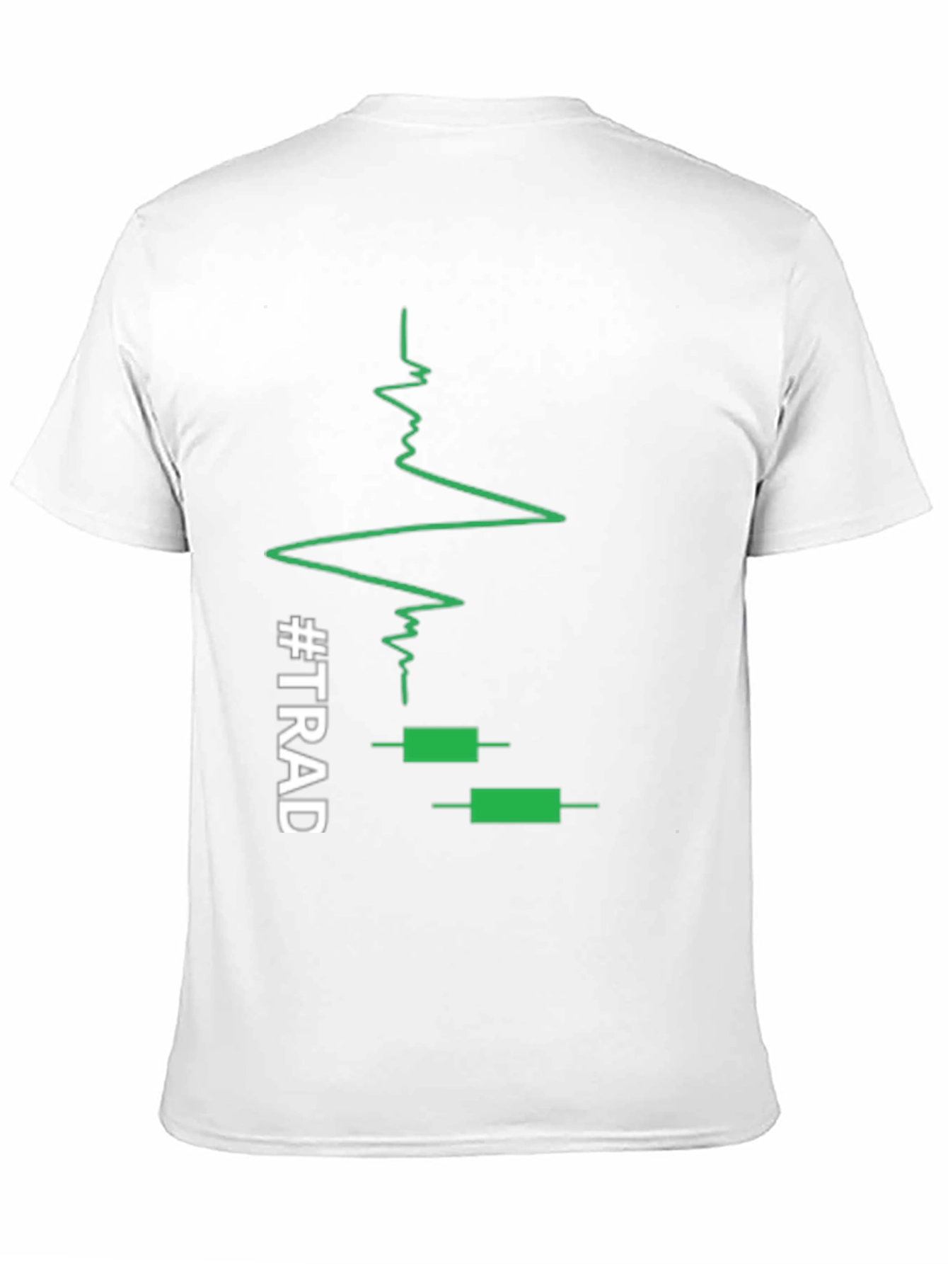 Traders Heartbeat Black T-Shirt