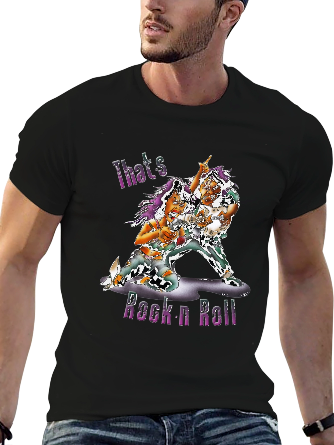 Thats Rock n Roll Graphic T-Shirt