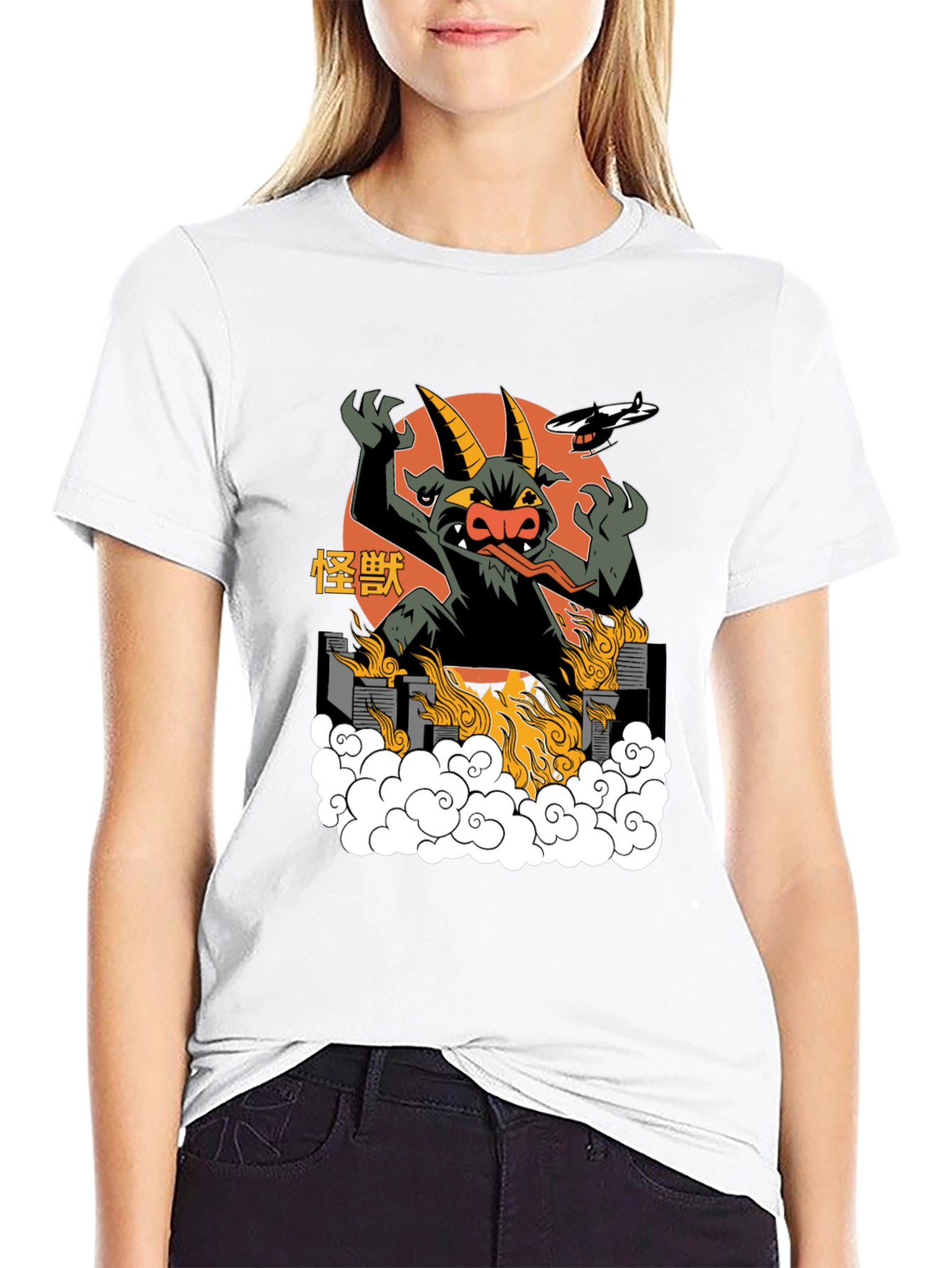 Monster Attack Graphic Tee