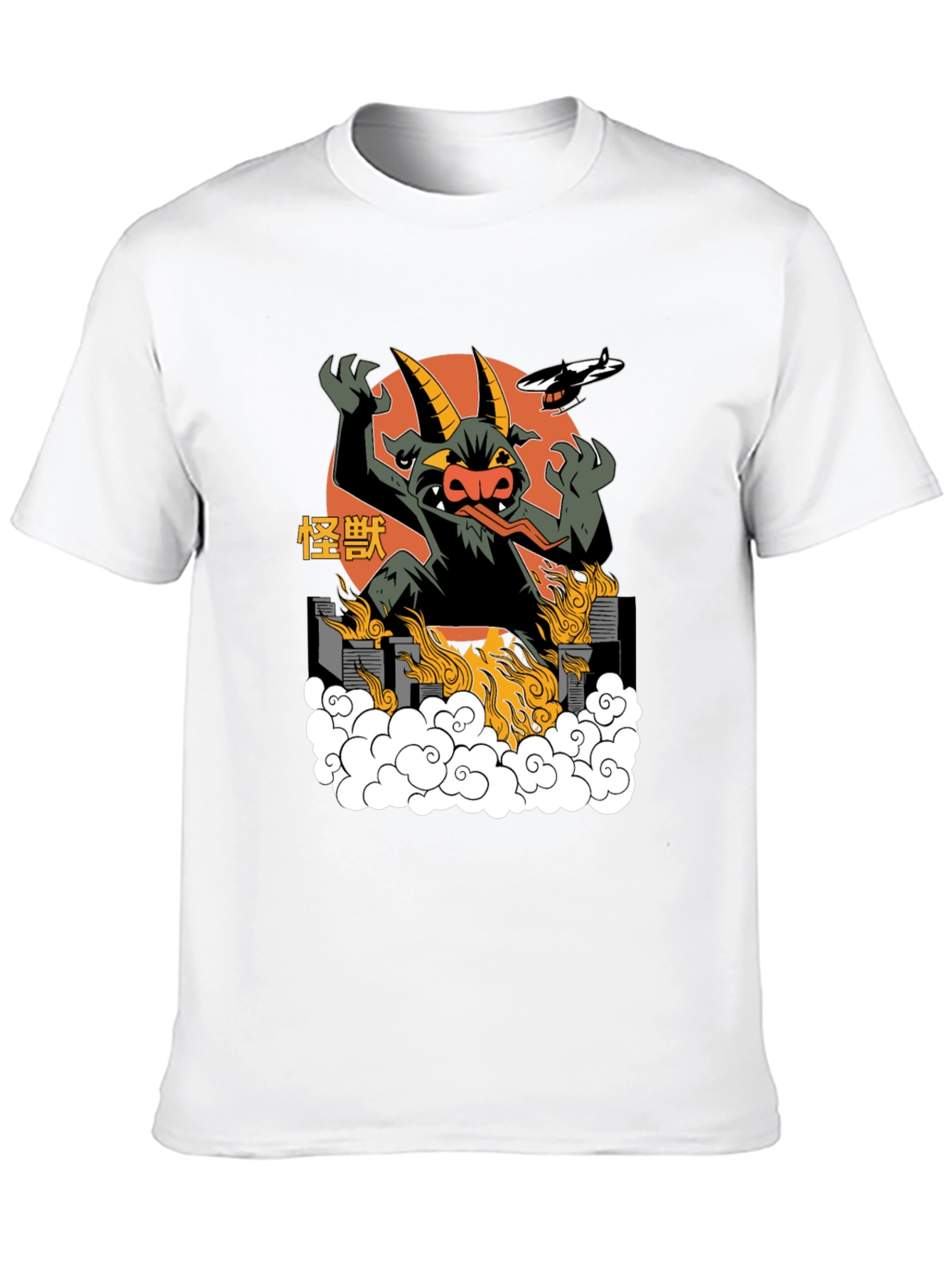 Monster Attack Graphic Tee