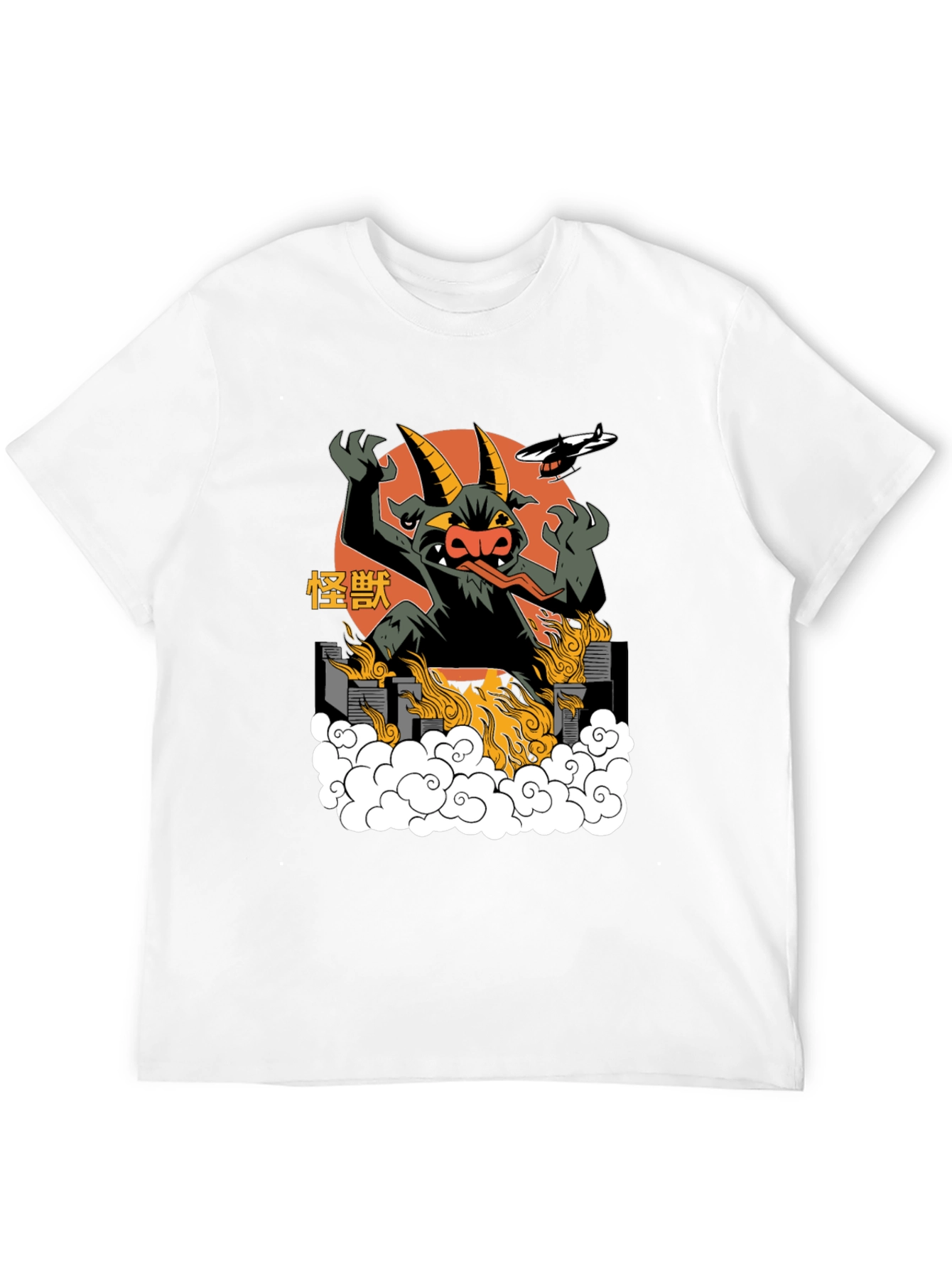 Monster Attack Graphic Tee