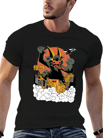 Monster Attack Graphic Tee