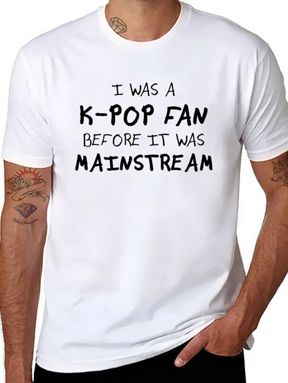 K-Pop Fan Graphic Tee