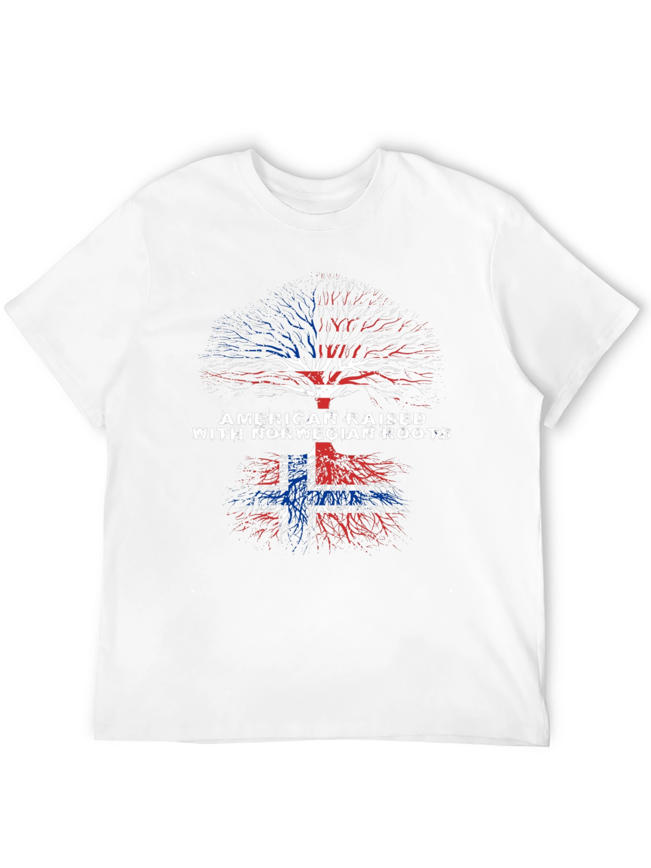 American Raised with Norwegian Roots Tee