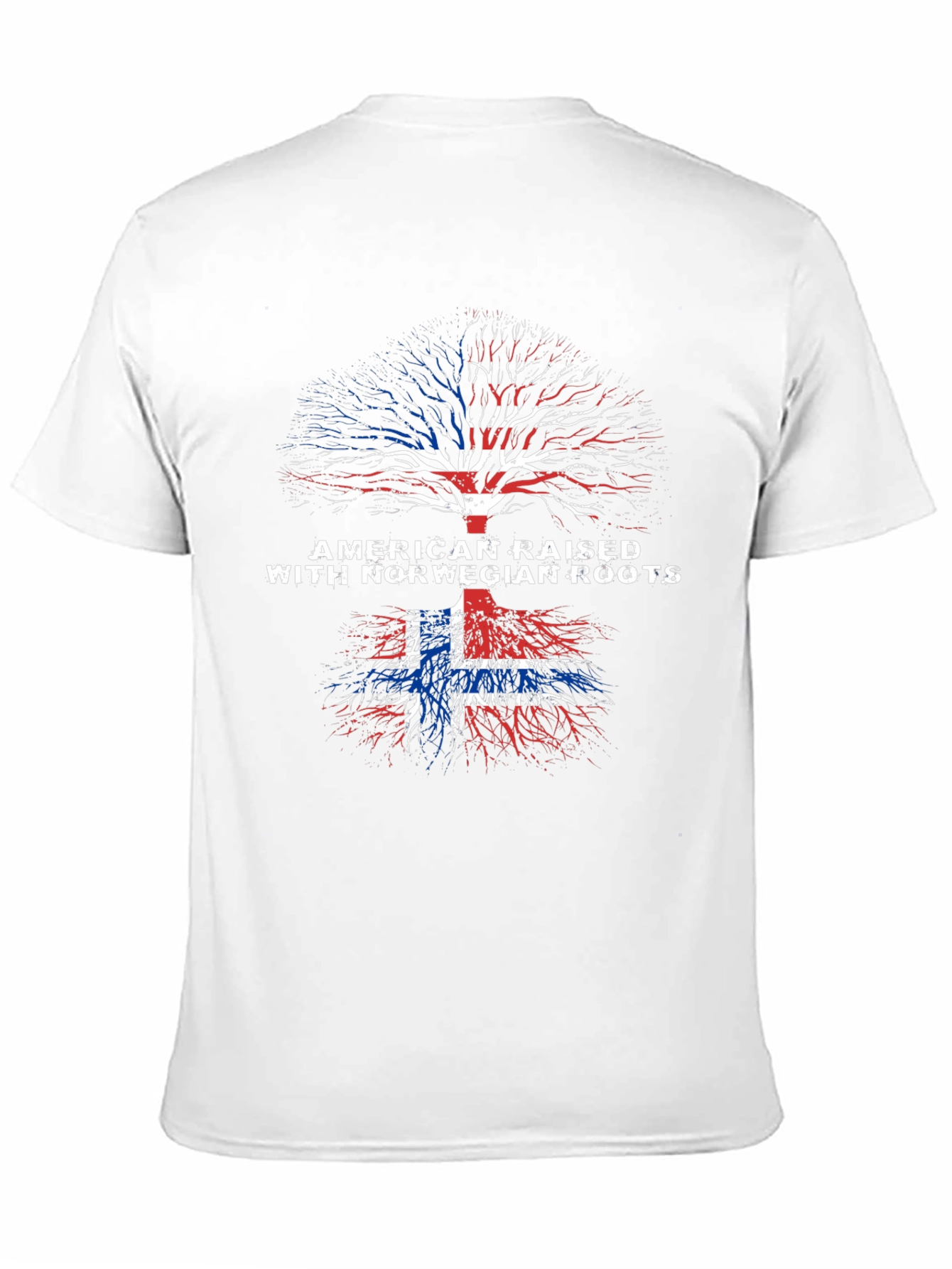 American Raised with Norwegian Roots Tee
