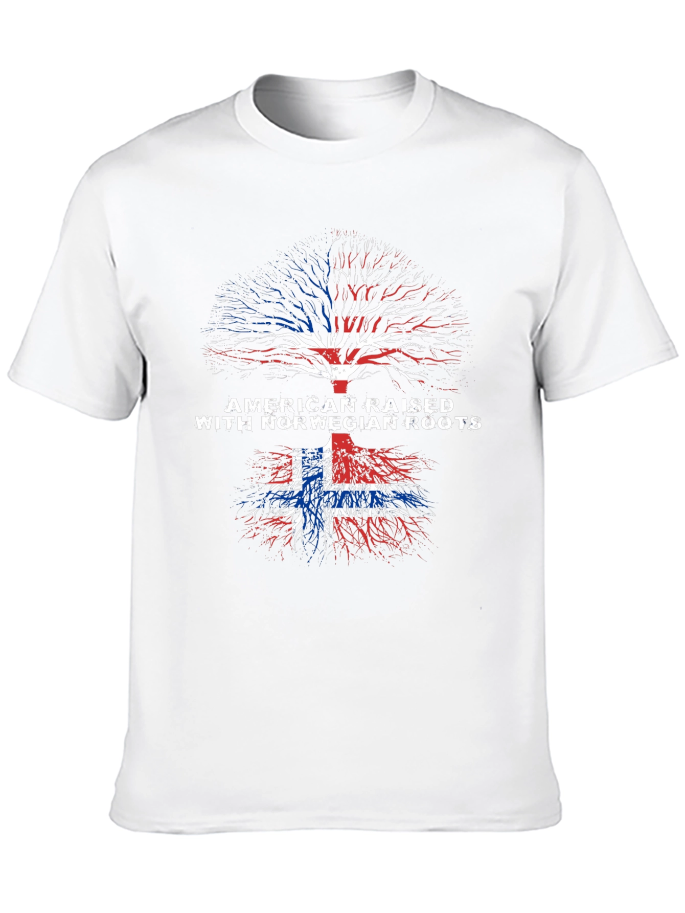American Raised with Norwegian Roots Tee