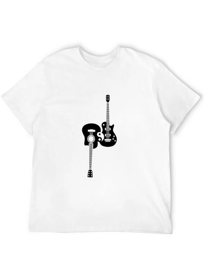Guitar Graphic Black Tee