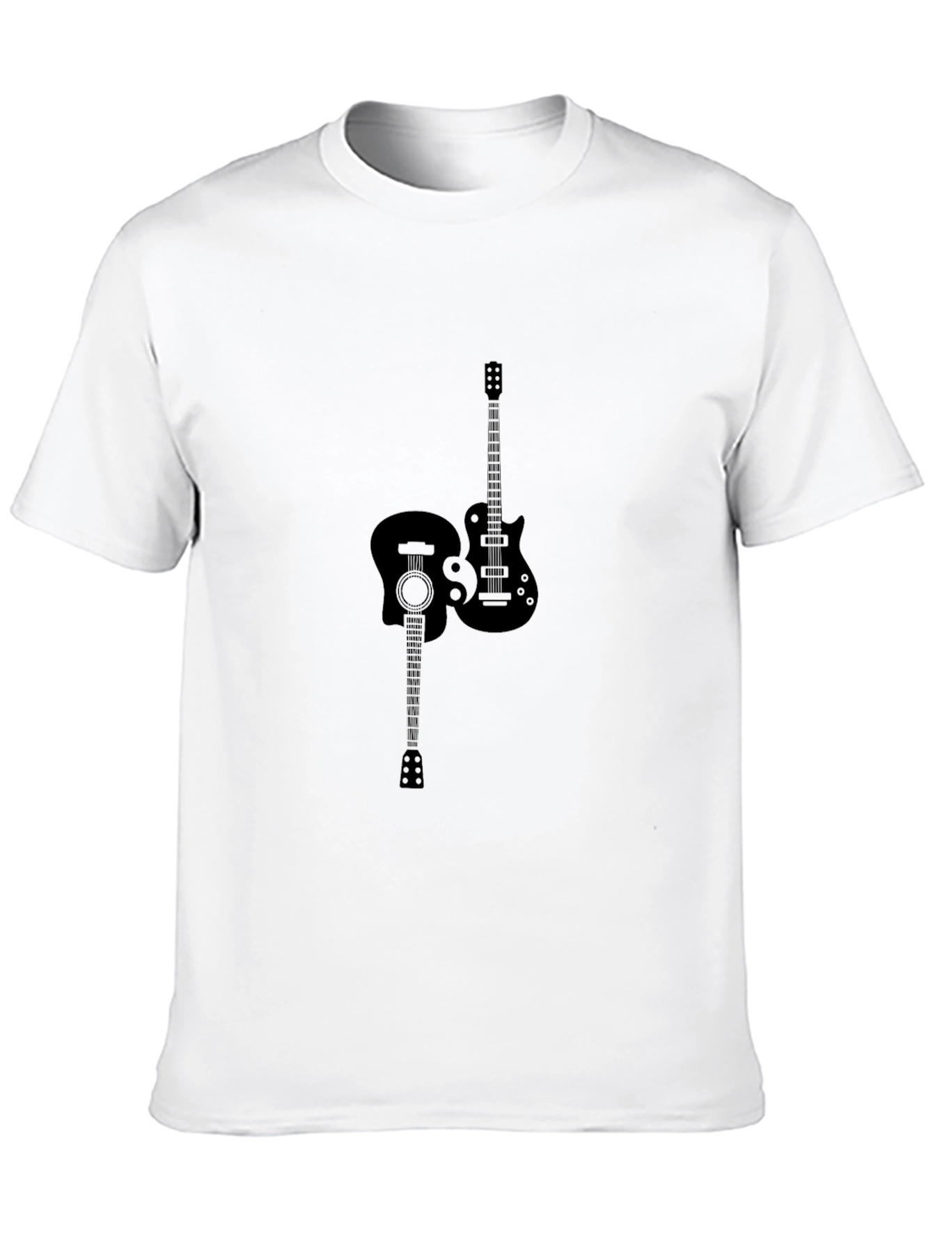 Guitar Graphic Black Tee